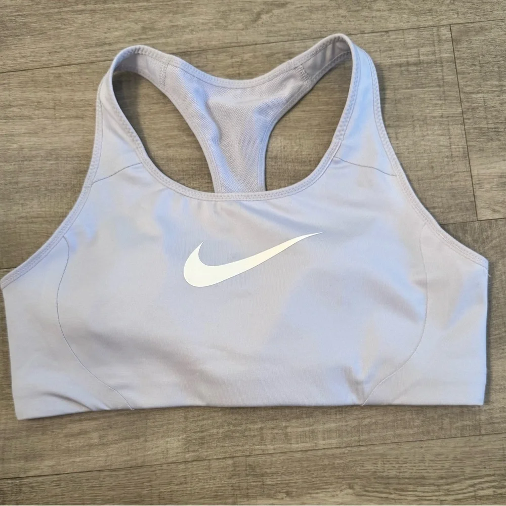 Nike Light Purple Sports Bra - Wicking Racerback